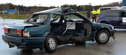 Honda Accord - Crash Test DSD 2015 - Clicca per ingrandire Honda Accord - Crash Test DSD 2015